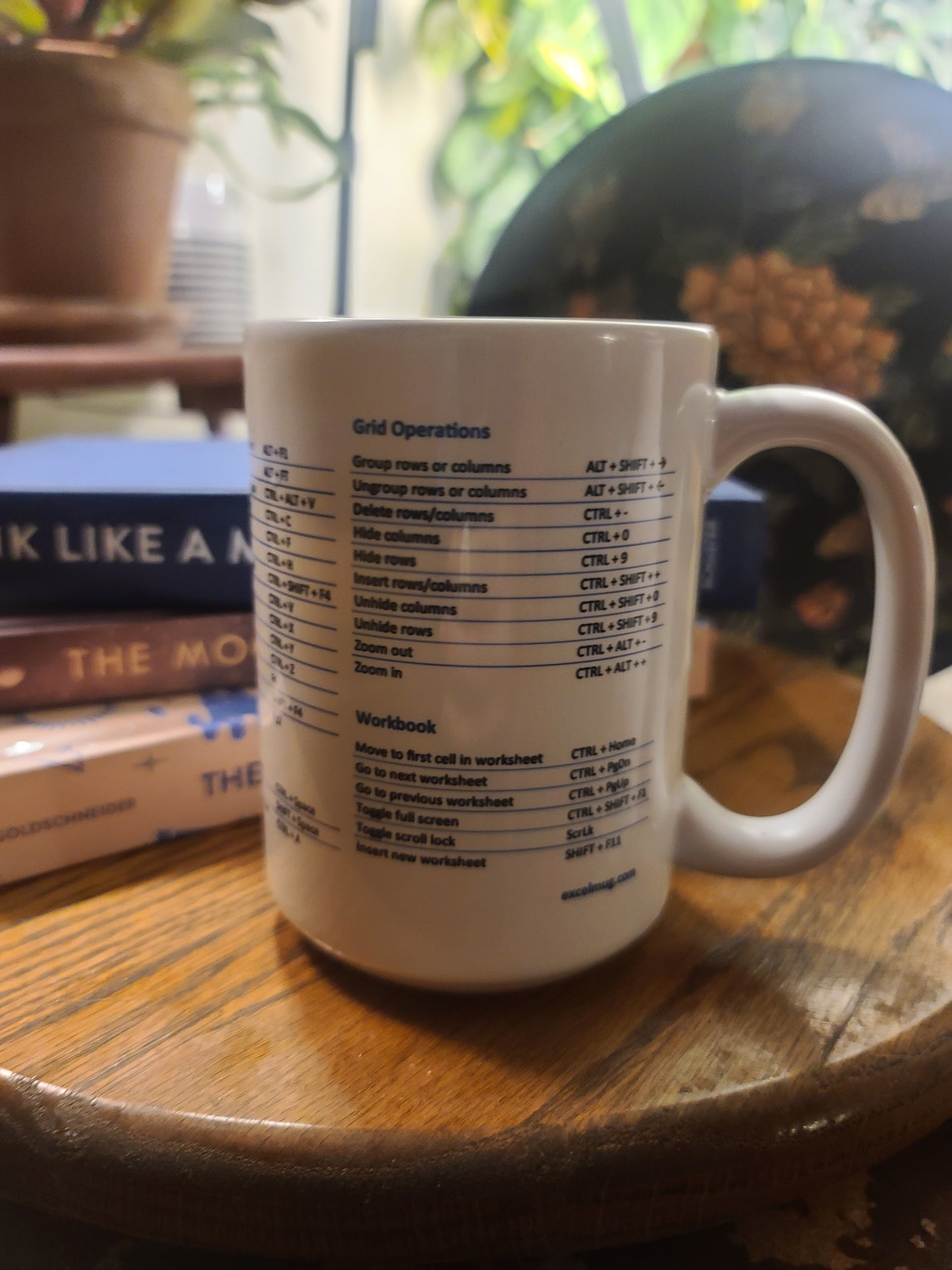 The Excel Super Shortcuts Mug (for PC)